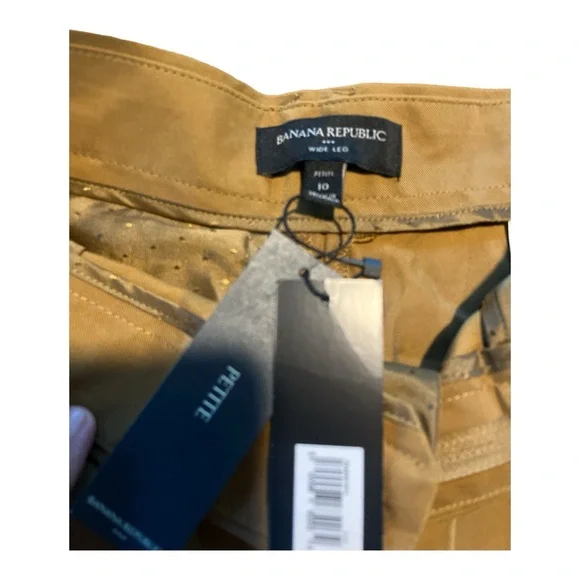 Banana Republic Women’s Petite Wide Leg Pant Size 10 - Picture 5 of 9